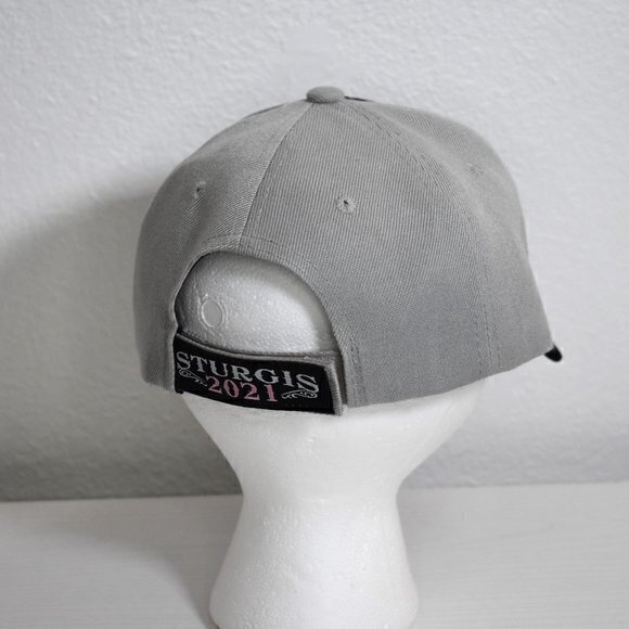 Sturgis 2021 Baseball trucker‎ Hat adjustable Gently Used Condition - Picture 4 of 6
